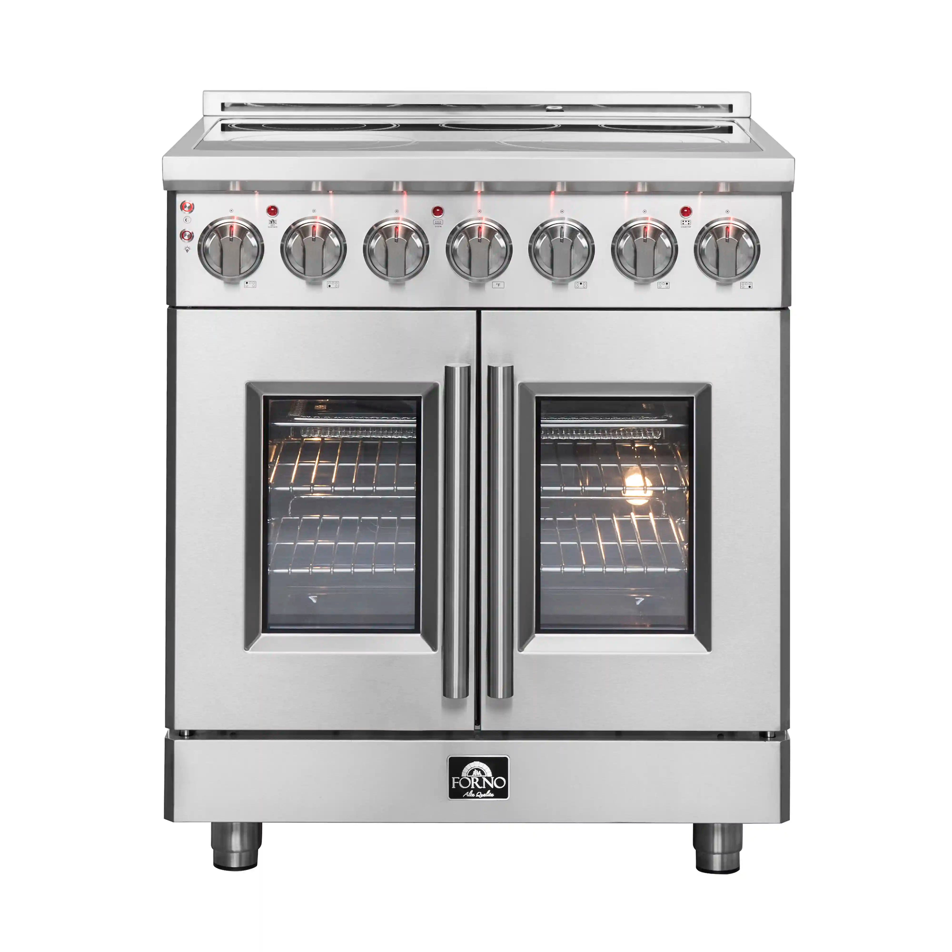 Forno Massimo 30 Freestanding French Door Electric Range - FFSEL6955-30