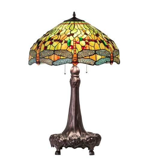 Meyda  31" High Hanginghead Dragonfly Table Lamp- 101830