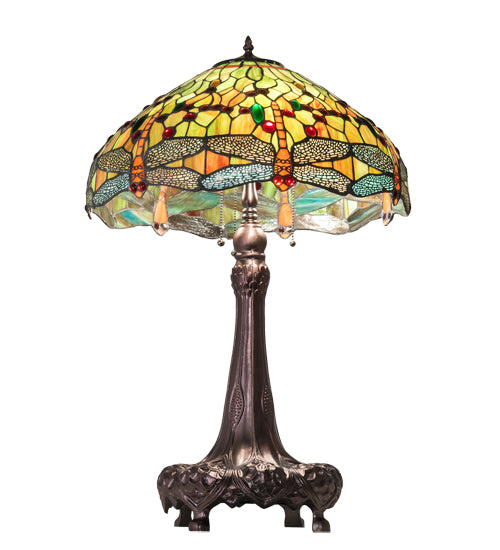 Meyda  31" High Hanginghead Dragonfly Table Lamp- 101830