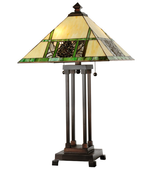 Meyda  24" High Pinecone Ridge Table Lamp '103380