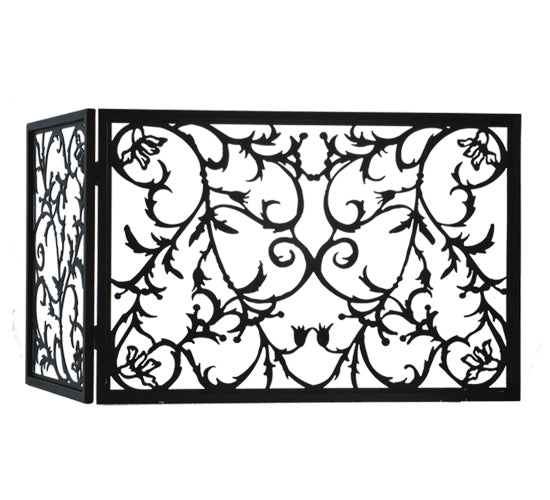 Meyda 34"W X 23"H Vine Fireplace Screen 97928