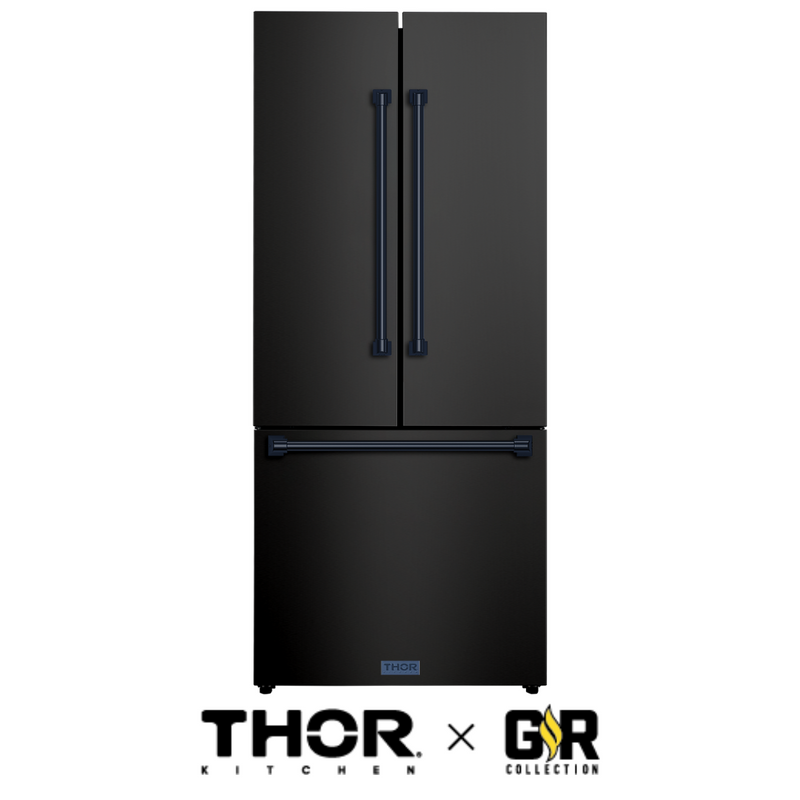 Gordon Ramsay by THOR Kitchen Package - 36" Electric Range, 30" Refrigerator with Ice Maker and Dishwasher in Stainless Steel, AP-RSE36B-1