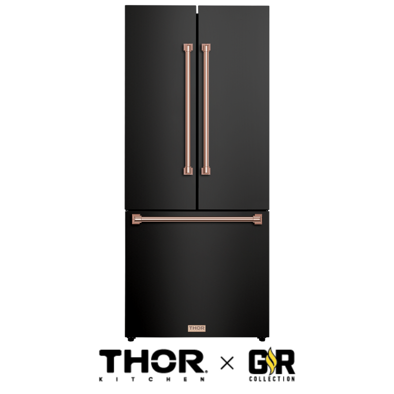 Gordon Ramsay by THOR Kitchen Package - 36" Electric Range, 30" Refrigerator with Ice Maker and Dishwasher in Stainless Steel, AP-RSE36B-1