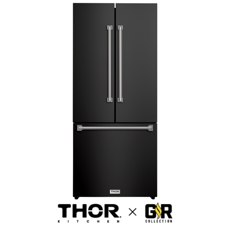 Gordon Ramsay by THOR Kitchen Package - 36" Gas Range, 30" Refrigerator with Ice Maker and Dishwasher in Stainless Steel, AP-RSG36B-1