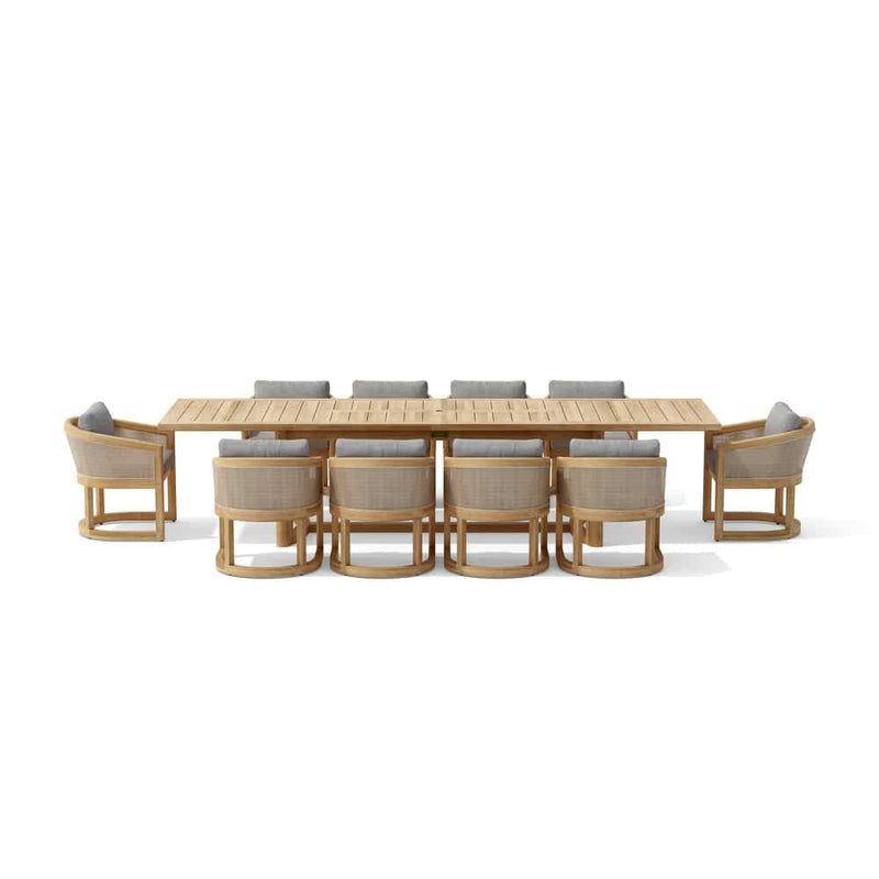 Anderson Teak 11-pc Catania Dining Set - SET-337