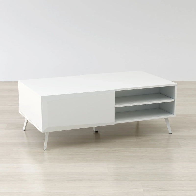 Anderson Teak Altus 43" Coffee Table Gloss White - CTLW-043