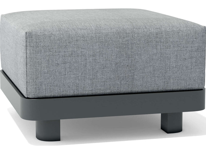 Anderson Teak Granada Deep Seating Aluminum Ottoman - DS-904-AL