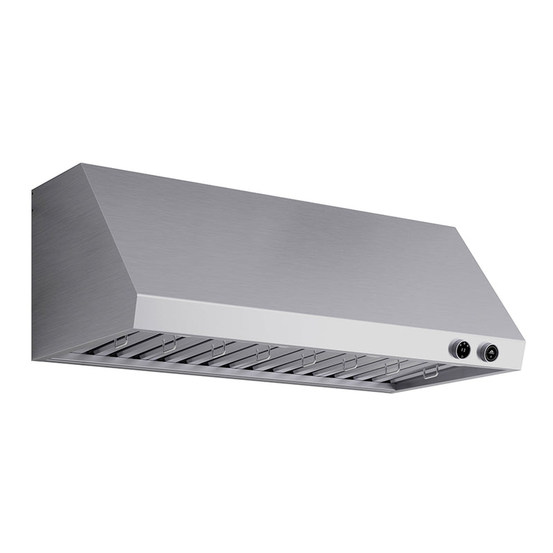 FORNO Biagio 48'' 1,200 CFM Wall Mount Range Hood in Stainless Steel, FRHWM5009-48