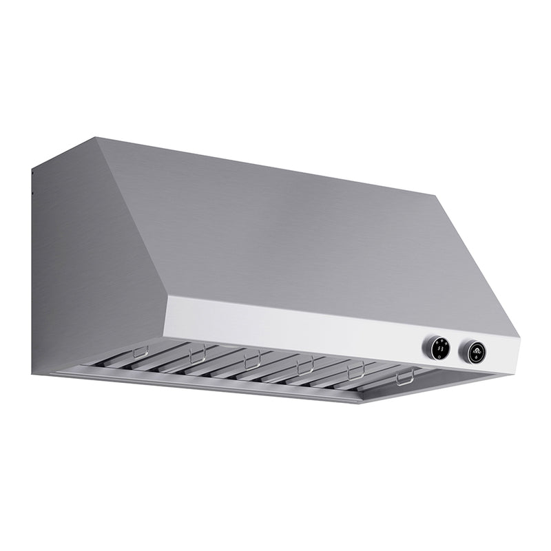 FORNO Biagio 36'' 600 CFM Wall Mount Range Hood in Stainless Steel, FRHWM5009-36