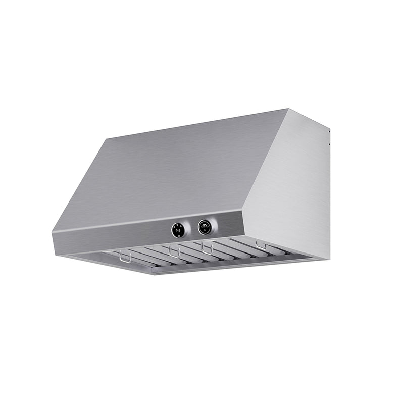 FORNO Biagio 30'' 600 CFM Wall Mount Range Hood in Stainless Steel, FRHWM5009-30