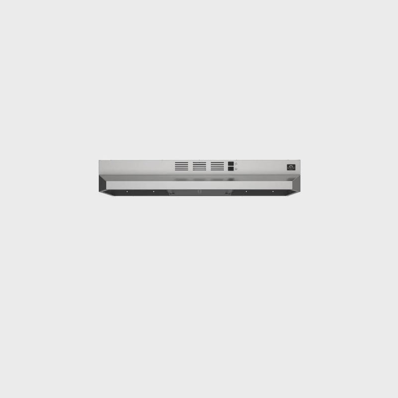 FORNO Espresso Cappa 30" 200 CFM Compact Under Cabinet Convertible Range Hood in Stainless Steel, FRHUC5200-30