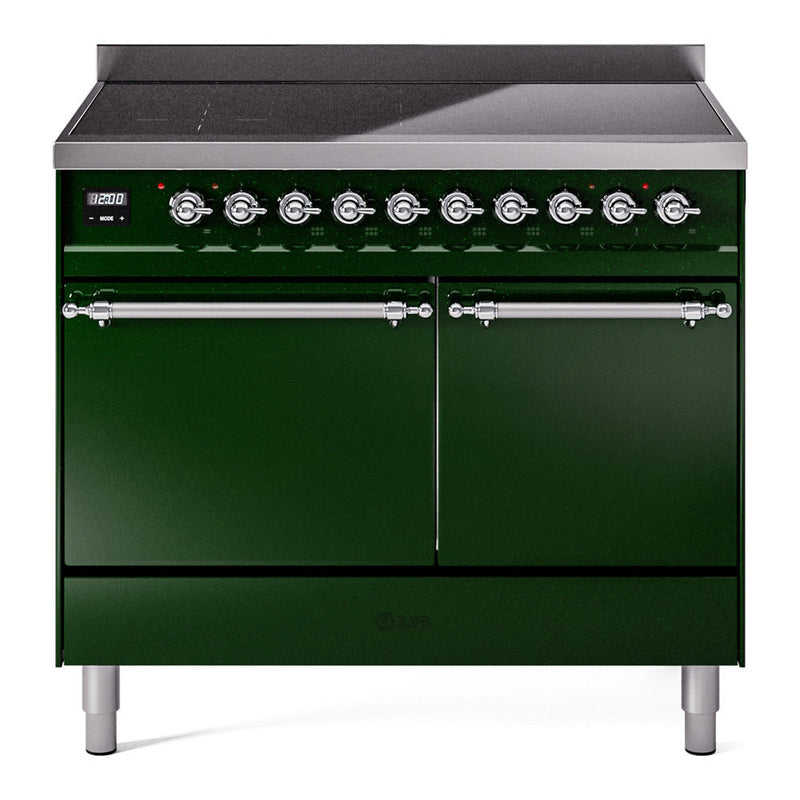 ILVE Nostalgie II 40" Electric Range with 6 Induction Elements Solid Door - UPDI406QNMP