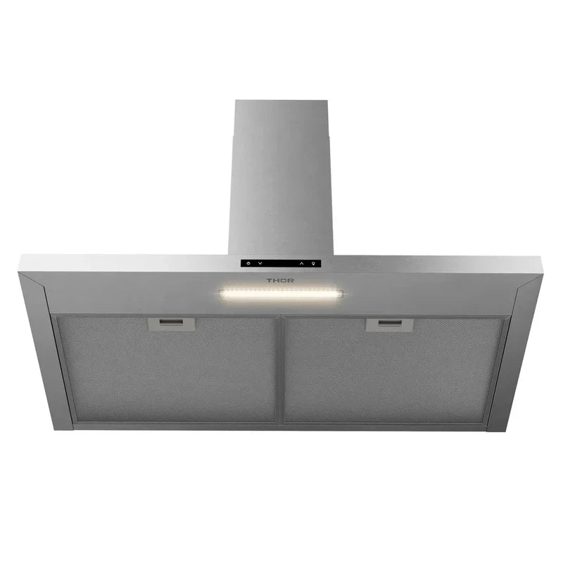 THOR Kitchen 36" Wall Mount Pyramid Shape Range Hood in Stainless Steel - ARH36P