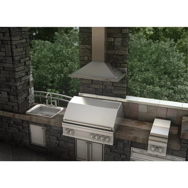 ZLINE 30 Convertible Vent Wall Mount Range Hood in Stainless Steel (KB-30)