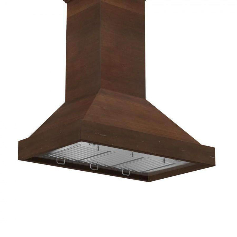 ZLINE 36-Inch Wooden Wall Range Hood with Crown Molding (KBRR-36)