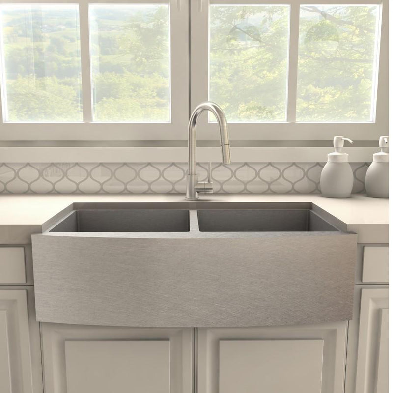 ZLINE Dante Kitchen Faucet in Brushed Nickel (DNT-KF-BN)