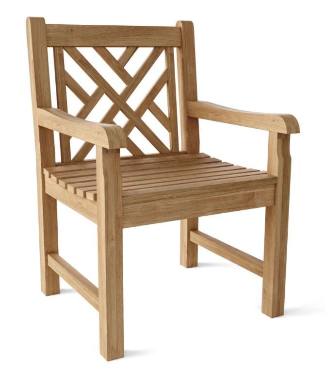 Anderson Teak Vilano Dining Armchair - CHD-120