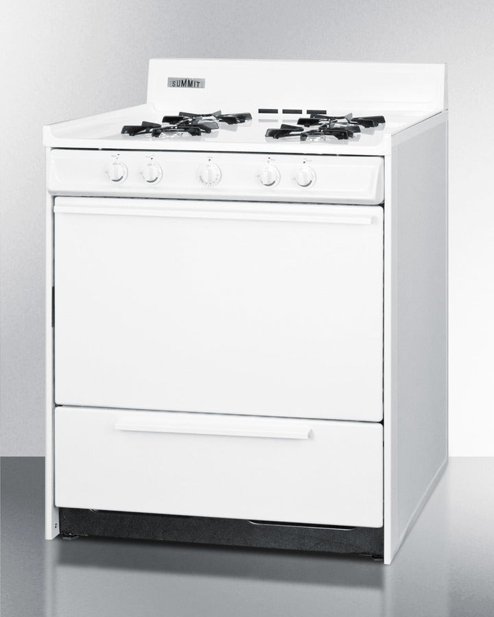 Summit 30" Wide Gas Range